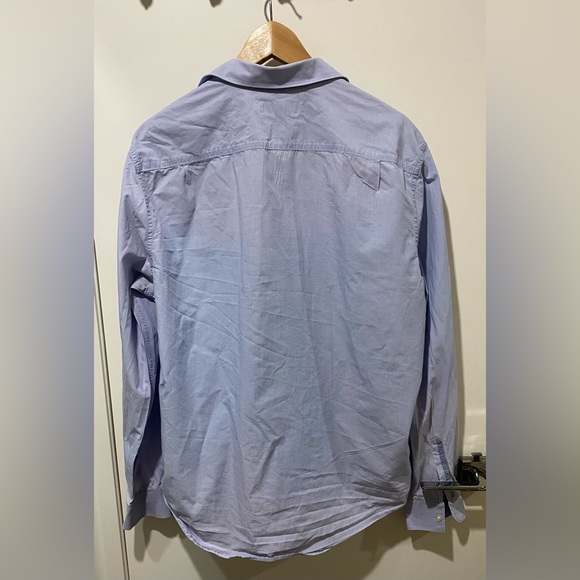 Country Road | Light Blue Men’s Dress Shirt - Picture 4 of 5